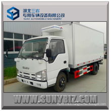 2tons Isuzu 100p 4X2 Mini Refrigerated Van Truck